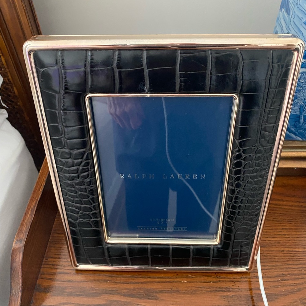 Ralph Lauren Black and Gold Picture Frame